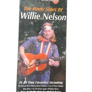Willie Nelson 3 CD Set -The Many Sides of (Sony, 1994 A322736 17714) New/Sealed